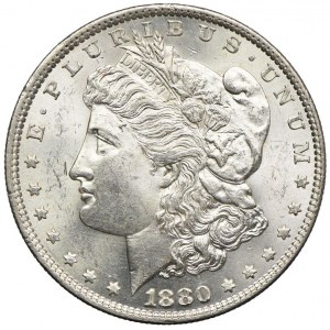 USA, 1 dolar 1880 Morgan, Filadelfia