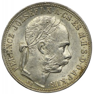 Węgry, Franciszek Józef I, 1 forint 1883 KB, Kremnica