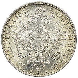 Österreich, Franz Joseph I., 1 Gulden 1881, Wien