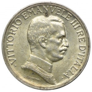 Italy, Victor Emmanuel III, 1 lira 1917 R, Rome