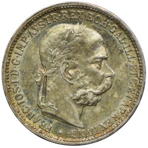 Österreich, Franz Joseph I., 1 Krone 1893 Wien