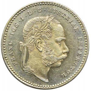 Österreich, Franz Joseph I., 20 krajcars 1868, Wien