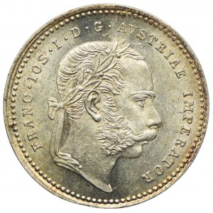 Österreich, Franz Joseph I., 20 krajcars 1870, Wien