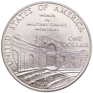 USA, 1 dolar 1994 P, Filadelfia, Kobiety w służbie wojskowej Stanów Zjednoczonych