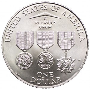 USA, $1 1994 W, West-Point, Vietnam War Veterans Memorial
