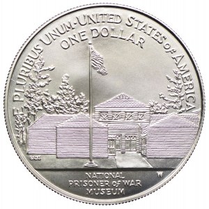 USA, 1 dolar 1994 W, West-Point, Narodowe Muzeum Więźniów Wojennych