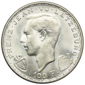 Luksemburg, Charlotte, 100 franków 1946, Bruksela