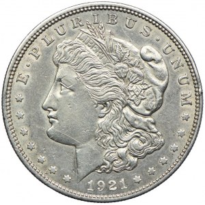 USA, $1 1921 Morgan, Philadelphia