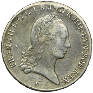 Austria, Francis II, thaler 1796 B, Kremnica