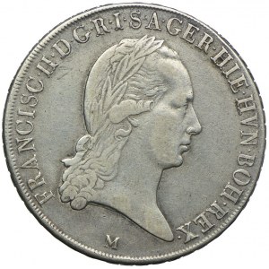 Austria, Franciszek II, talar 1795 M, Mediolan