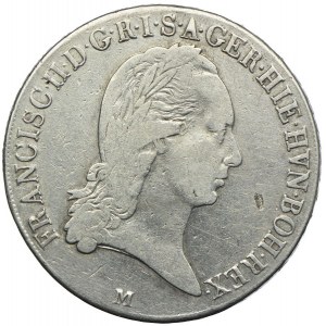 Austria, Francis II, 1796 M thaler, Milan