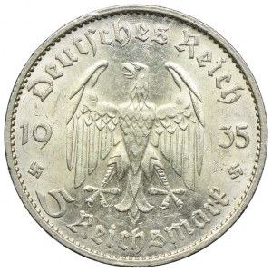 Niemcy, III Rzesza, 5 marek 1935 G, Karlsruhe