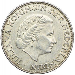 Niederlande, Juliana, 2 1/2 Gulden 1959