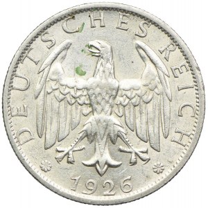 Germany, Weimar Republic, 2 marks 1926 A, Berlin