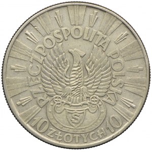 10 gold 1934, Jozef Pilsudski - Shooting Eagle