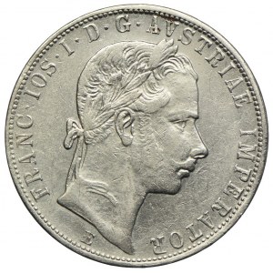 Österreich, Franz Joseph I., 1 Gulden 1860 E, Karlsburg