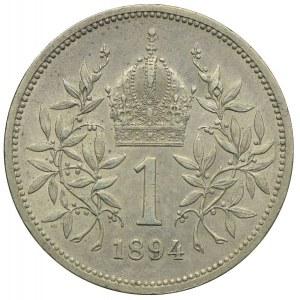 Austria, Franciszek Józef I, 1 korona 1894 Wiedeń