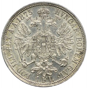 Österreich, Franz Joseph I., 1 Gulden 1875 Wien
