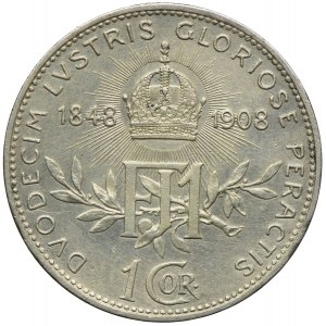 Österreich, Franz Joseph I., 1 Krone 1908, Wien