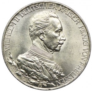 Germany, Prussia, Wilhelm II, 3 marks 1913 A, Berlin