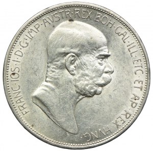 Austria, Franciszek Józef I, 5 koron 1908, Wiedeń