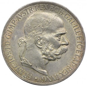 Österreich, Franz Joseph I., 5 Kronen 1900, Wien