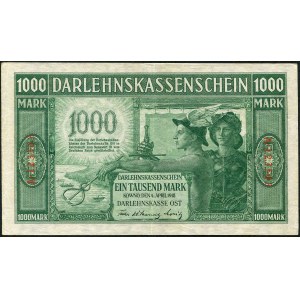 Kaunas, 1000 marks 1918 - A - 6 figures