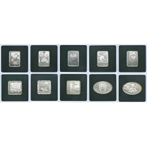 Satz Münzen, 10 Gold 2006-2013 MIX (10 Stück)