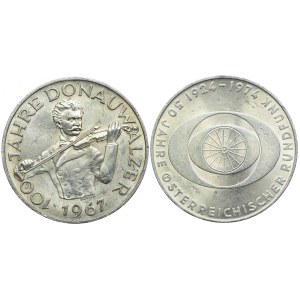 Austria, 50 shillings 1967, 1974 (2pc).