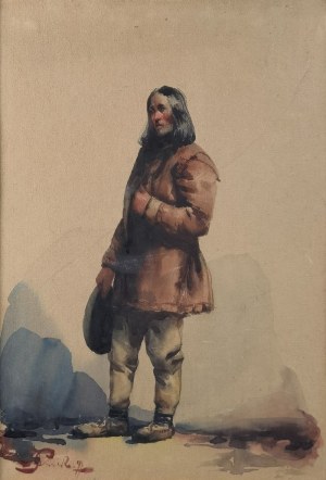 Antoni GAWIŃSKI (1876-1954), Góral, 1899