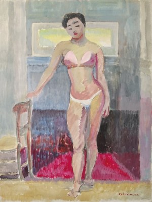 Zdzisław CYANKIEWICZ (1912-1981), Modelka w bikini