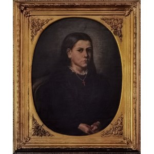 ARTYSTA NIEOKREŚLONY, XIX w., Portret kobiety