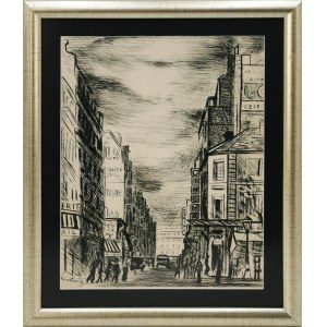 Mojżesz KISLING (1891-1953), Motyw z Montparnasse [Rue de la Gaité]