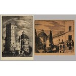 Marian STROŃSKI (1892-1977), Para grafik - Krasiczyn, 1959