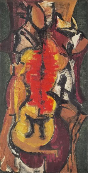 Bożena BURZYM-CHAWIŃSKA (ur. 1954), Kompozycja, 1974