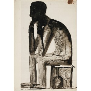 Jan LEBENSTEIN (1930-1999), Figura, ok. 1956 