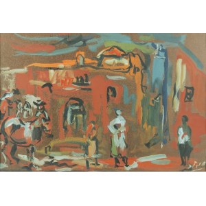 Samuel TEPLER (1918-1999), Scena rodzajowa 