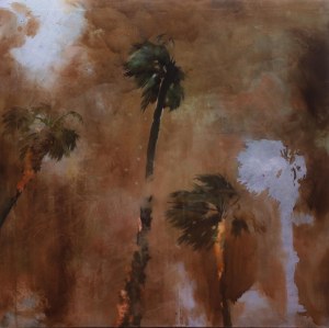 Aleksander Baszynski (ur. 1993), Four palm trees, 2020