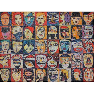 Krzysztof Pająk, Kolekcjonerzy, twarze i maski, 2004