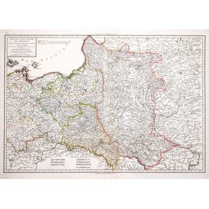 Edme Mentelle, Pierre Grégoire Chanlaire, Carte de L’Ancien Royaume de Pologne