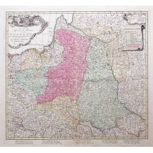 Jan van Jagen, Carte Generale & Itineraire de la Pologne…