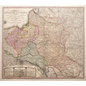 William Faden (1749-1836), A map of the Kingdom of Poland describing its ancient limits…