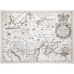 Edward Wells, Benjamin Cole, A new map of Sarmatia Europea Pannonia and Dacia…