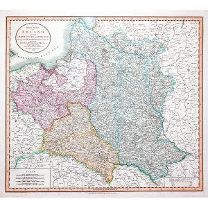John Cary I, A New Map of Poland and the Grand Duchy of Lithuania…