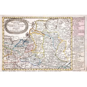 Johann Michael Probst II, Reise Charte durch das Königreich Polen…