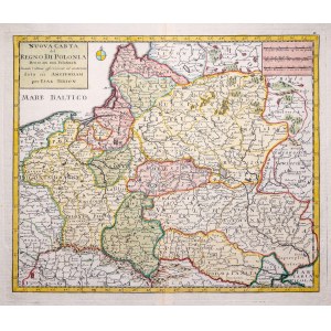 Giambattista Albrizzi, Isaak Tirion, Nuova Carta del Regno di Polonia