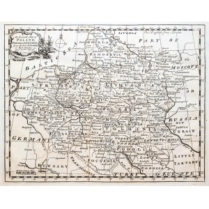Emanuel Bowen (1714-1767), An accurate map of Poland, Prussia & Lithuania from the best authorities