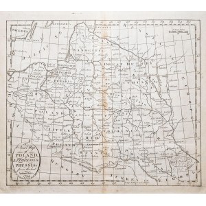 William Guthry, A new map of Poland Lithuania & Prussia from the best authorities