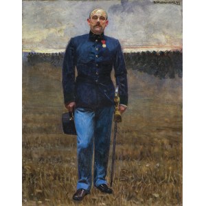 Malczewski Jacek, PORTRET OFICERA, 1899