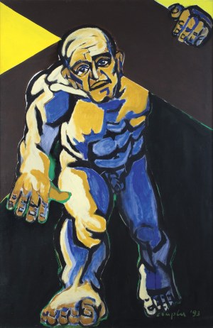 Czapla Marian, CYRENEJCZYK, Z CYKLU „ECCE HOMO“, 1993